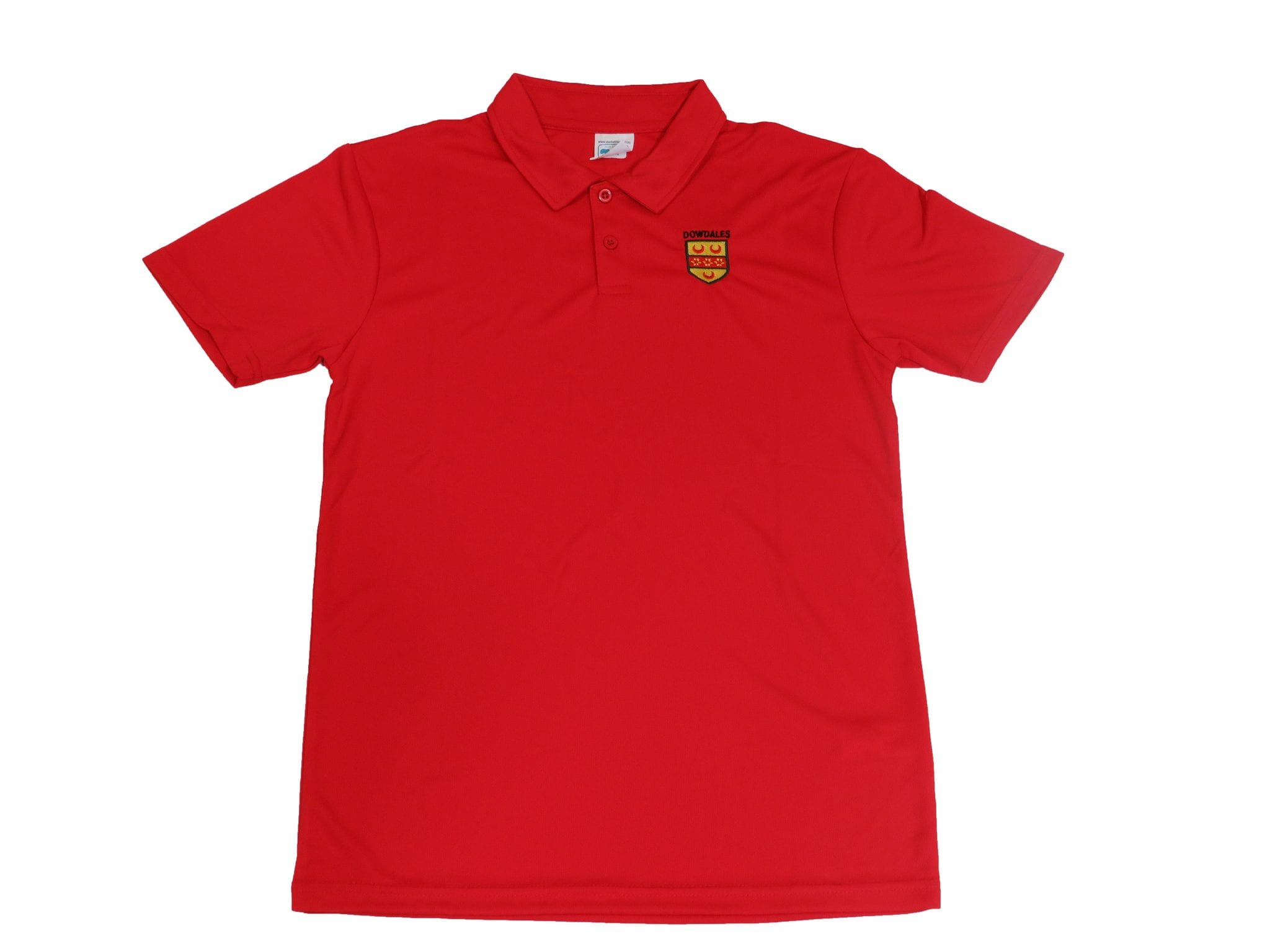 Dowdales Senior Red PE Polo Shirt - Identity